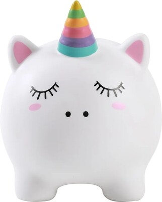 HUCHA I TOTAL UNICORNIO divertida y decorativa 