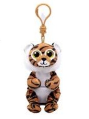 LLAVERO TY TIGRE PELUCHE BEANIE BELLIES 