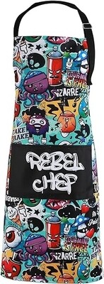 DELANTAL I TOTAL URBAN GRAFITTI COCINERO TEXTIL 