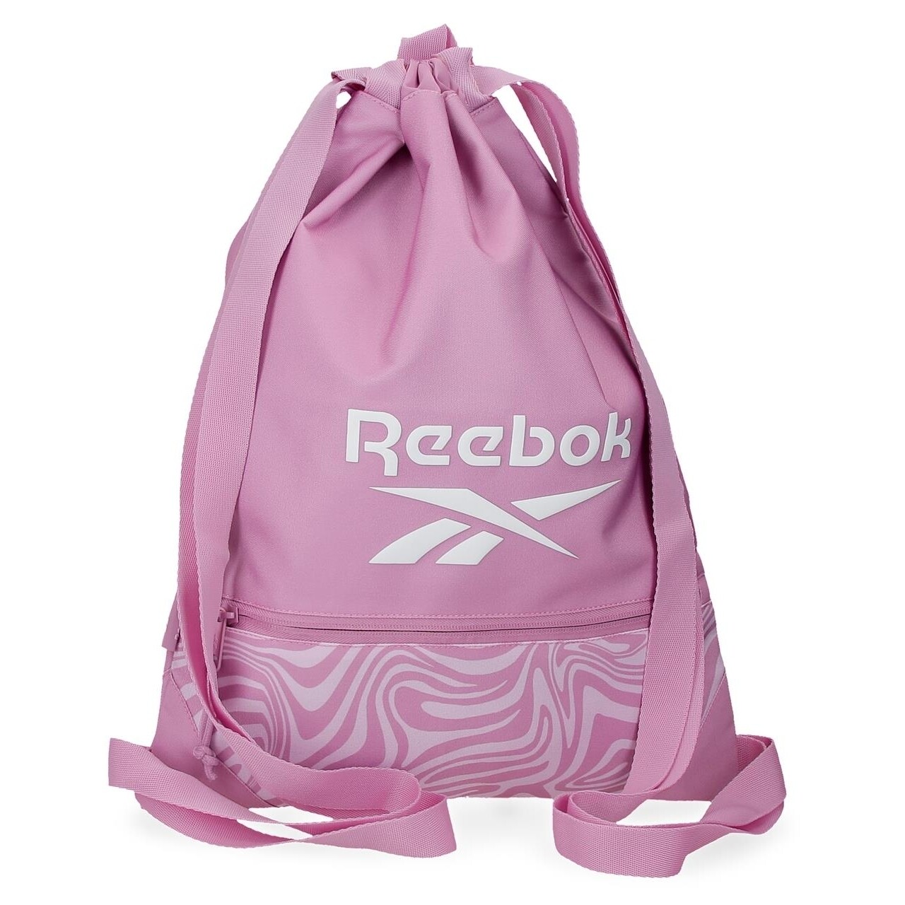 SACO GYM REEBOK ROSA FESTIVAL MOCHILA DE CUERDAS 