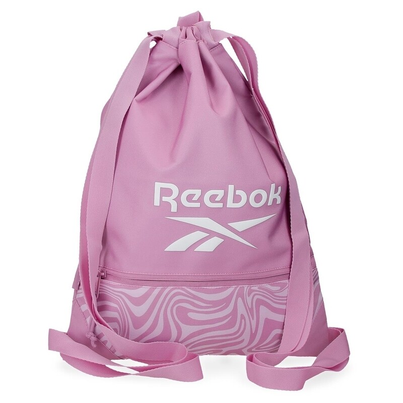 SACO GYM REEBOK ROSA FESTIVAL MOCHILA DE CUERDAS 