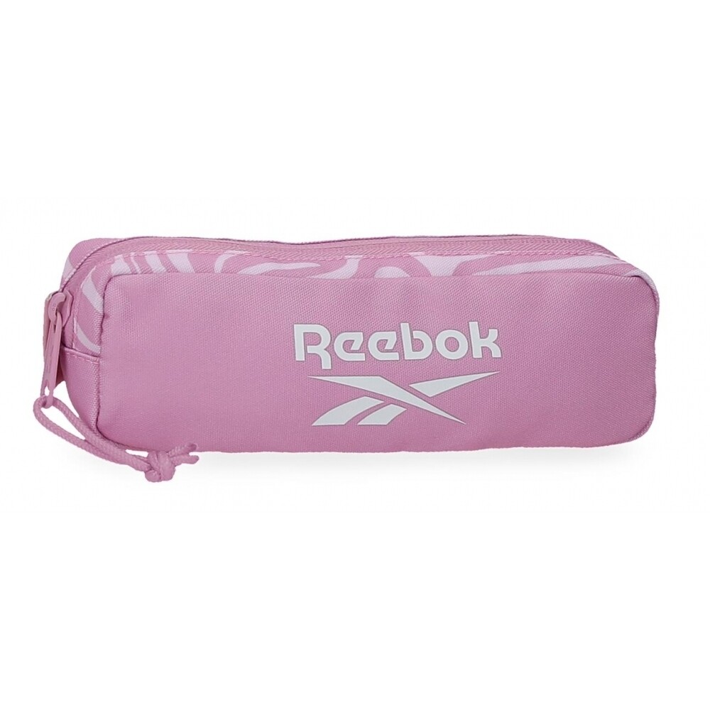 ESTUCHE PORTATODO REEBOK ROSA FESTIVAL UNA CREMALLERA 