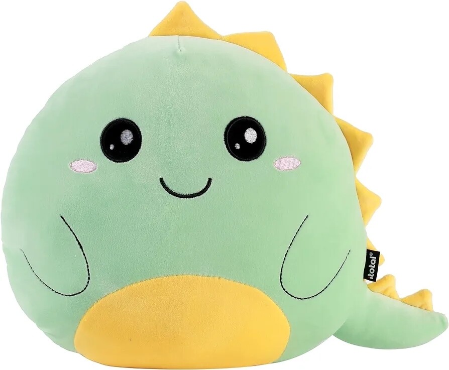COJÍN DINOSAURIO I TOTAL almohada SQUISHY decorativa en forma de animales peluche 