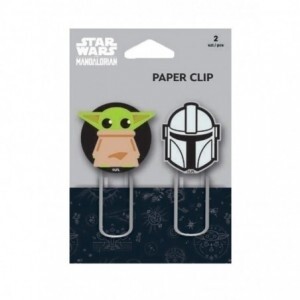 CLIPS GIGANTES MANDALORIAN STAR WARS COOLPACK DISNEY SET DE PAPELERÍA 