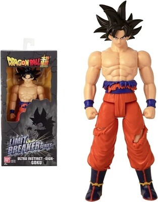 ANIME FIGURA DRAGÓN BALL GOKU Ultra instint - sign-BANDAI 30 cm Super Limit Breaker Series