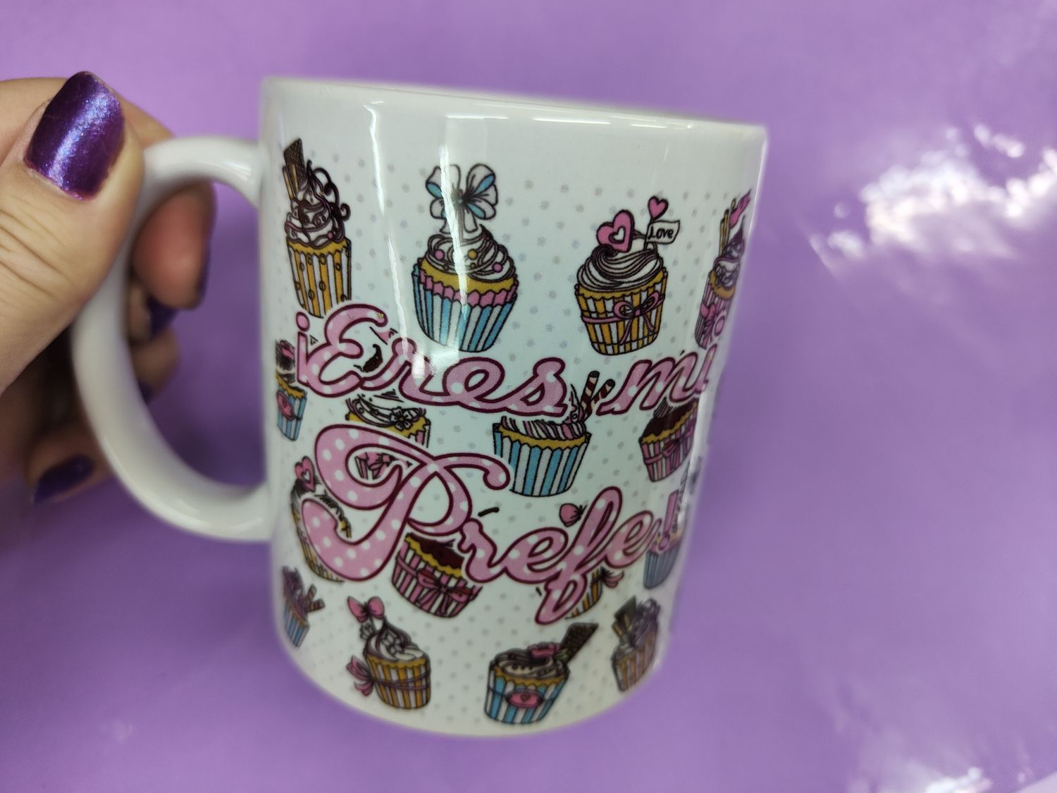 TAZA DIVERTIDA ERES MI PREFE 