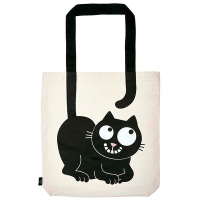 BOLSA COMPRA ED THE CAT SHOPPING ED EL GATO CARRY ME base reforzada 