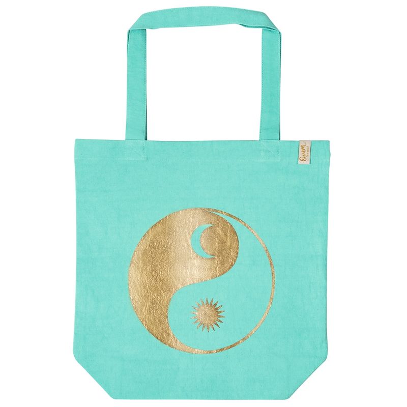 BOLSA COMPRA OMM SHOPPING YOGA ALGODÓN YIN YANG