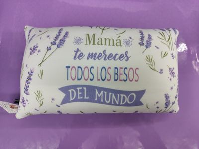 COJÍN ANTIESTRÉS MAMÁ DE LECTURA ALMOHADA PEQUEÑA RELAJANTE 