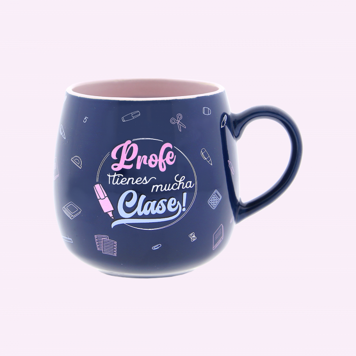 TAZA PROFE LOVELY STORY OVALADA GRANDE Fin de curso 