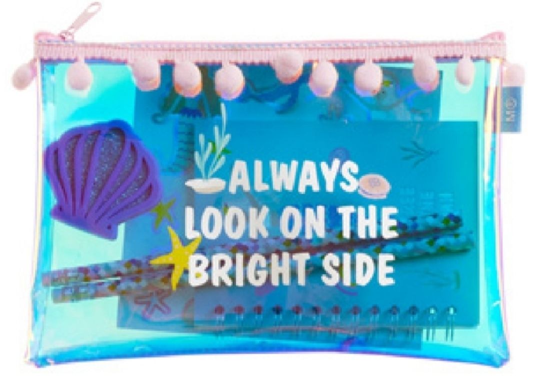 ESTUCHE NECESER SIRENA MIQUEL RIUS CON ACCESORIOS DE PAPELERÍA SIRENITA 