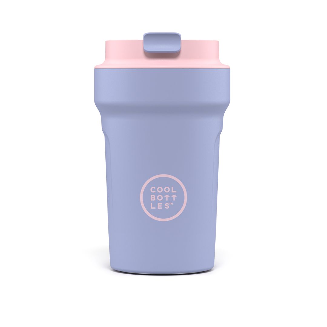 VASO TÉRMICO COOL BOTTLES 350ml PARADIS MIKONOS LILA TAZA LILA THE TUMBLERS