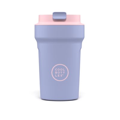 VASO TÉRMICO COOL BOTTLES 350ml PARADIS MIKONOS LILA TAZA LILA THE TUMBLERS