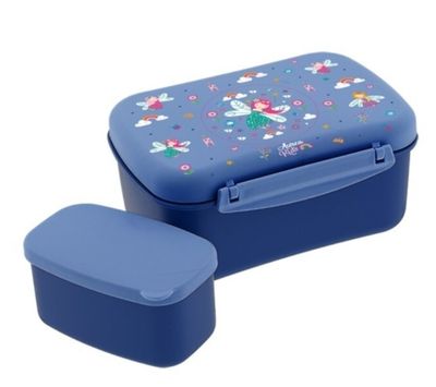 FIAMBRERA LUNCH BOX HADAS CON TAPA REFRIGERANTE TUPPER CON CAJITA INTERIOR con enfriador 