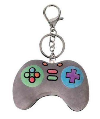 LLAVERO MANDO PLAY PELUCHE I TOTAL LET'S PLAY GRIS 