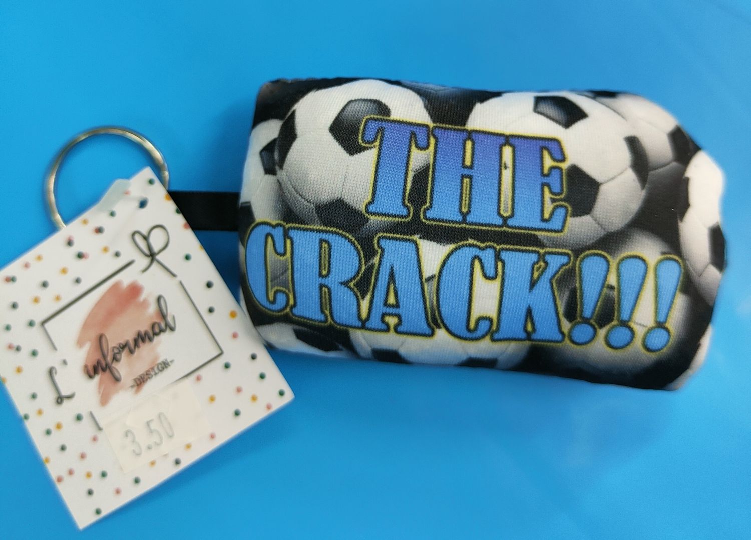 LLAVERO ANTIESTRÉS FUTBOL THE CRACK 