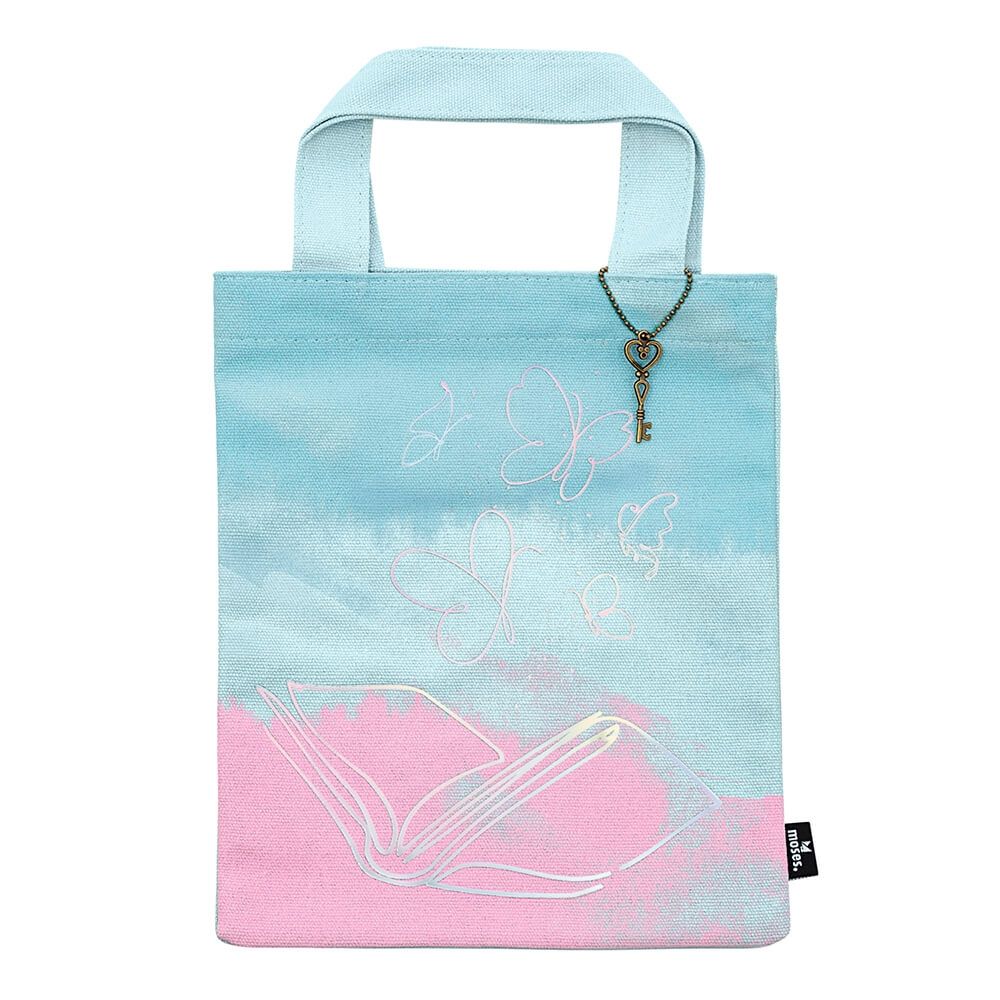 BOLSA TELA PARA LIBROS LIBRI_X AZUL