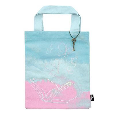 BOLSA TELA PARA LIBROS LIBRI_X AZUL