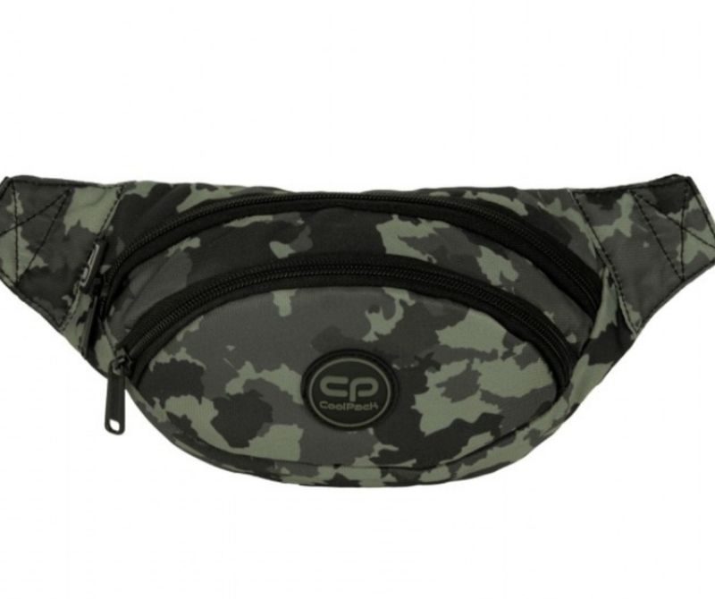 RIÑONERA COOLPACK COMBAT CAMUFLAJE VERDE JUVENIL 