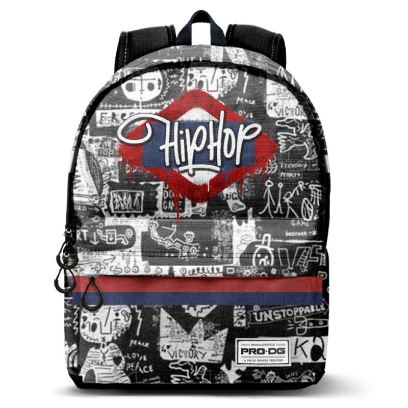 MOCHILA ESCOLAR HIP HOP PRO DG JUVENIL KARACTERMANIA REBAJAS 