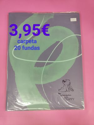 STITCH CARPETA 20 FUNDAS ARCHIVADOR A4 ESCOLAR 