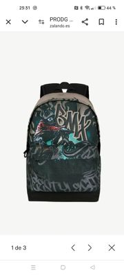 MOCHILA HS URBANA BIKE BMX KARACTERMANIA tamaño carpeta 