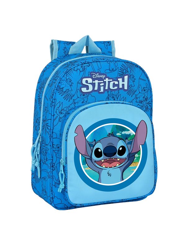 STITCH MOCHILA INFANTIL SAFTA ADAPTABLE A CARRO 