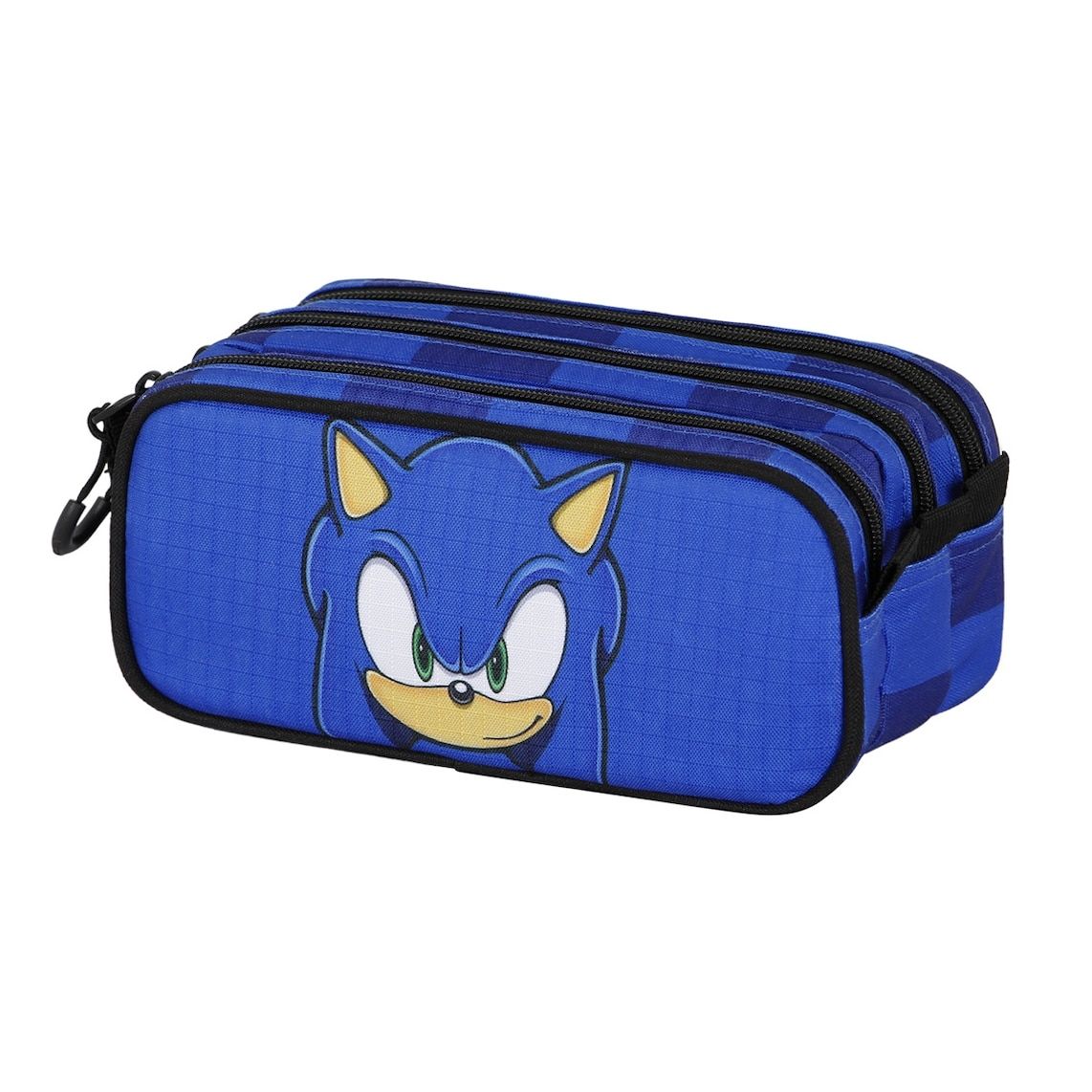 ESTUCHE PORTATODO SONIC TRES CREMALLERAS KARACTERMANIA 