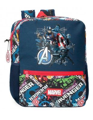 MOCHILA AVENGERS 33 CM INFANTIL MARVEL LEGENDARY AVENGERS 