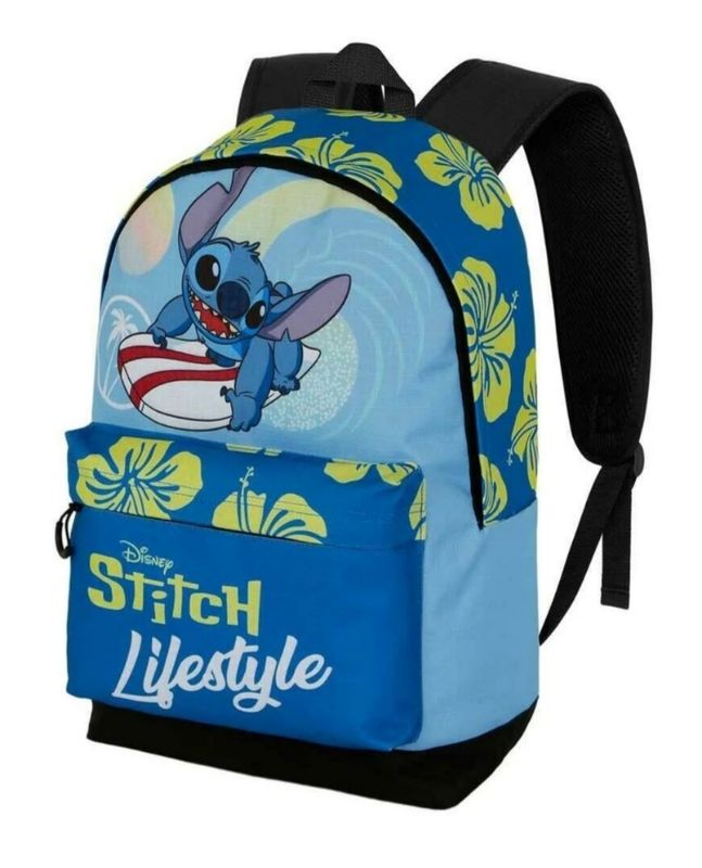 MOCHILA STITCH SURF JUVENIL KARACTERMANIA tamaño carpeta 