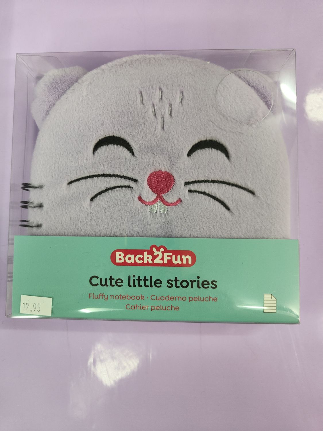 LIBRETA PELUCHE GATO ESPIRAL cuaderno MIQUEL RIUS 