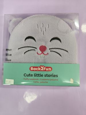 LIBRETA PELUCHE GATO ESPIRAL cuaderno MIQUEL RIUS 
