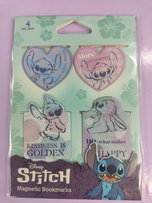 STITCH PUNTOS DE LIBRO IMANTADOS PUNTO MARCAPÁGINAS 