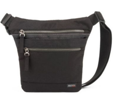 RIÑONERA PLANA HOMBRE PRIVATA ANTARES NYLON NEGRO