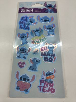 STITCH STICKERS DISNEY  pegatinas brillantes relieve.