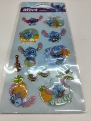 STITCH STICKERS PEGATINAS RELIEVE 3D 