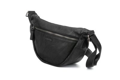 BOLSO BANDOLERA MUJER STAMP NEGRO 