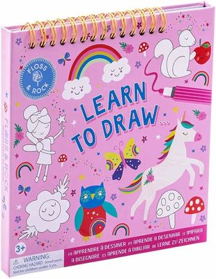 LIBRO APRENDER A DIBUJAR PRINCESAS RAINBOW FAIRY FLOSS & ROCK CUENTO pintar y colorear infantil 