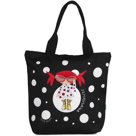 BOLSA SHOPPING TOTE BAG PEPIKUSAMA PEPITA VIAJERA 