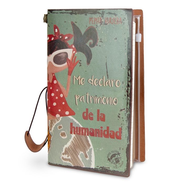CUADERNO DE VIAJE PATRIMONIO DE LA HUMANIDAD LIBRETA PEPITA VIAJERA 