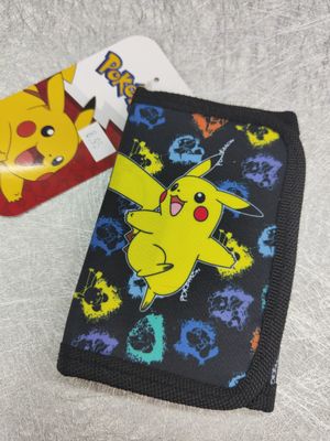 CARTERA BILLETERA JUVENIL POKÉMON VELCRO 