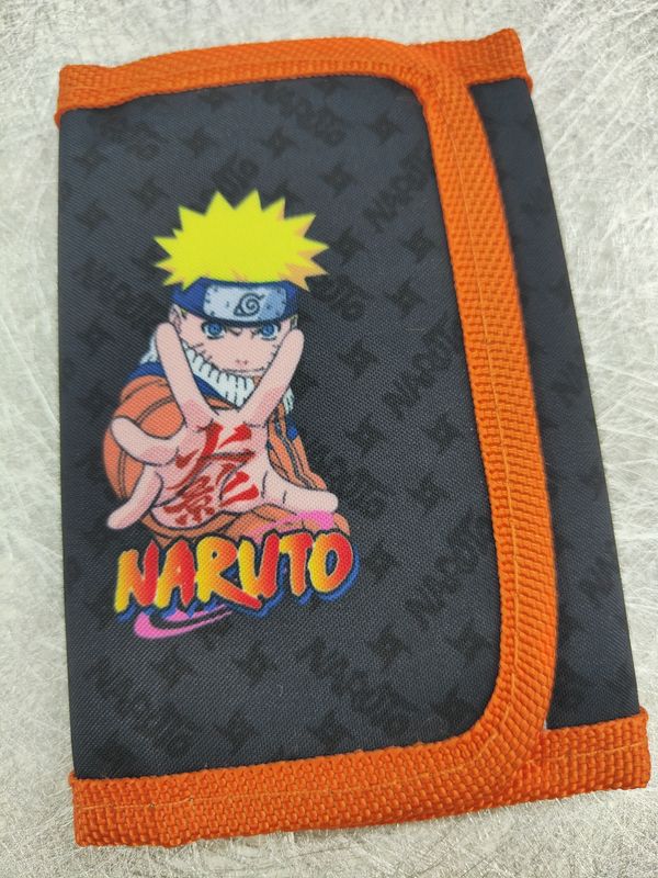 CARTERA BILLETERA JUVENIL NARUTO VELCRO 
