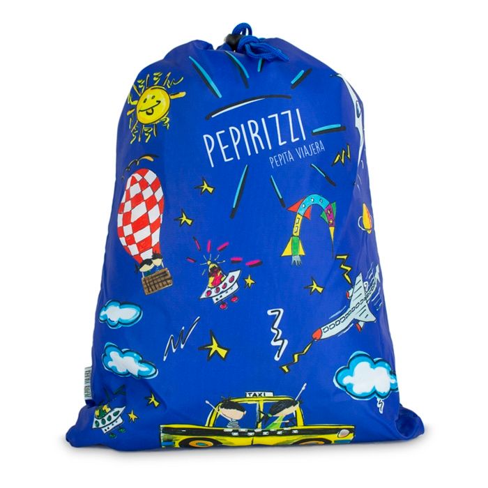 MOCHILA PLANA SACO PEPIRIZZI PEPITA VIAJERA 