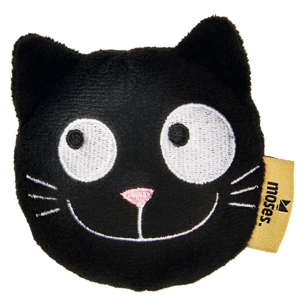 PELOTA GATO NEGRO ED THE CAT CONTENTO ANTIESTRÉS PELUCHE terapéutico 