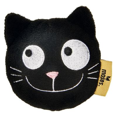 PELOTA GATO NEGRO ED THE CAT CONTENTO ANTIESTRÉS PELUCHE terapéutico 