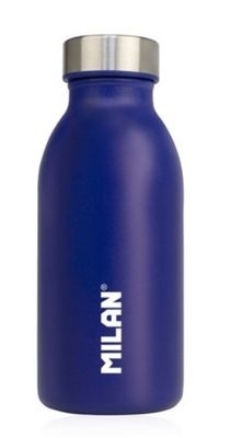 BOTELLA TÉRMICA  354 ml.MILAN Azul BOTELLA ISOTÉRMICA DE ACERO INOXIDABLE 354ML SERIE ACID, AZUL