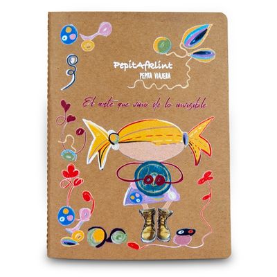 CUADERNO LIBRETA A5 KRAFT ETERNA VIAJERA PEPITA VIAJERA 