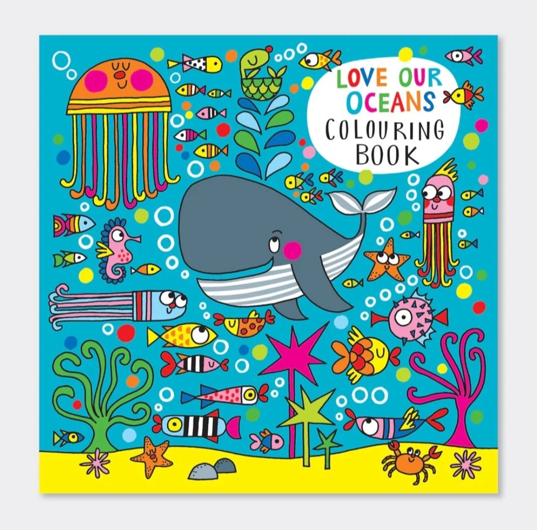 LIBRO COLOREAR OCÉANO RACHEL ELLEN CUENTO DE PINTAR 