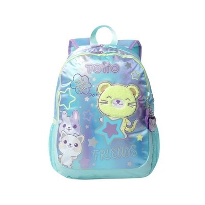 MOCHILA TOTTO FRIENDS TED M INFANTIL MEDIANA 