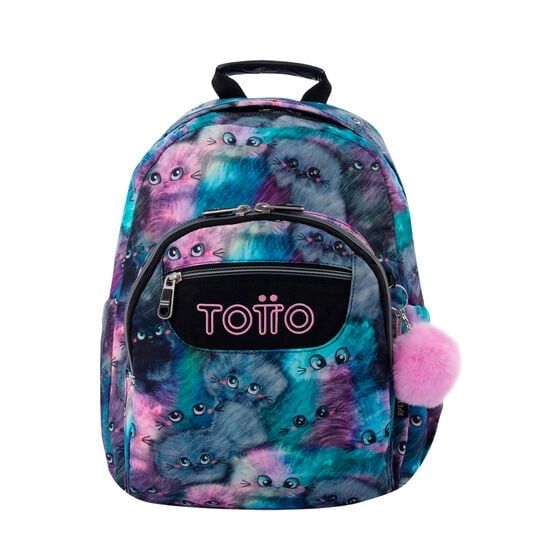 MOCHILA TOTTO GOMMAS KITTEN GATOS 16 L